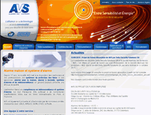 Tablet Screenshot of alarmesvolsystemes.com